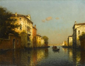 Venice, Evening Light — Antione Bouvard