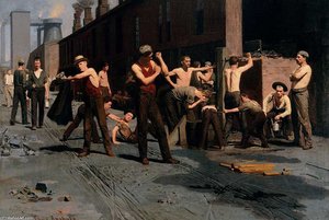 The Ironworker's Noontime — Thomas Pollock Anshutz