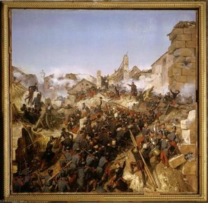 Siège De Constantine Prise De La Ville, 13 Octobre 1837 — Emile Jean Horace Vernet