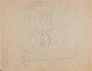 (family And Horse, Crawling Baby) — Marguerite Zorach