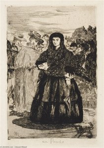 Im Prado — Édouard Manet