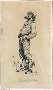 Old Farmer — Arthur Burdett Frost