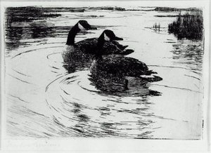 Pair Of Gees — Frank Weston Benson