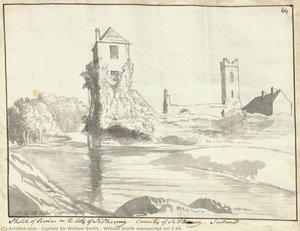 William Smith Manuscript Vol 2/64 — Captain Sir William Smith, 18th-century Landscape