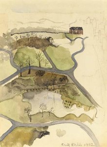 View Of Central Park — Frida Kahlo, Surrealism