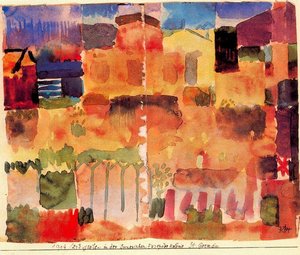 A Garden For Orpheus 1 — Paul Klee, Expressionism