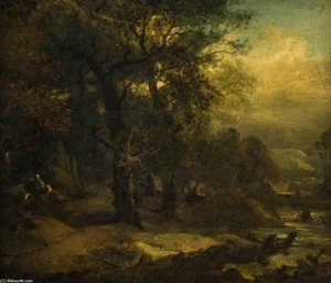 Woodland Scene -
