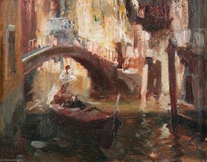 The Dark Canal, Venice, Italy