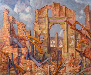 Bomb Damage Druce's Store, Baker Street, London — Elliott Seabrooke