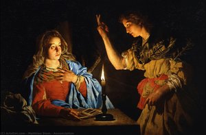 Annunciation — Matthias Stom