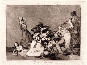 Y Son Fieras — Франсиско Гоја, Romanticism