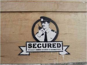 Secured — Banksy