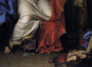The Repentant Magdalen (detail)