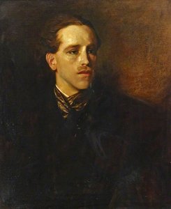 Portrait Of A Man In Black — Glyn Warren Philpot