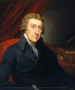 Thomas Dawson, Viscount Cremorne — Mather Brown