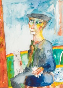 The Old Sailor Dreams Of His Past — John Bellany