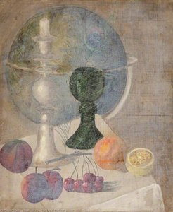 Still Life Of Fruit With A Globe — Simon Yorke Iv