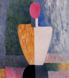 Halbfigur — Kasimir Sewerinowitsch Malewitsch, Cubist Style