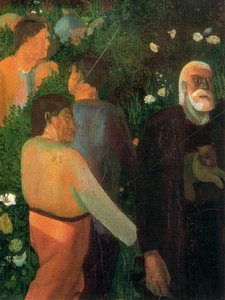 Joachim Among The Shepherds — Sir Stanley Spencer