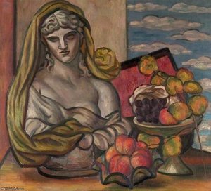 Clytie And Autumn Leaves — Mark Gertler