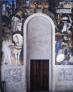 The History Of Cuernavaca And Morelos - The Convertion Of The Indian - Zapata's Horse — Diego Rivera