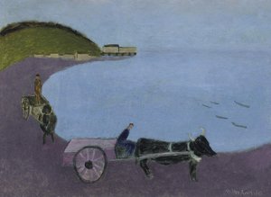 Oxcart-blue Sea — Milton Avery