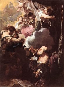 The Ecstasy Of St Paul — Johann Liss, Baroque
