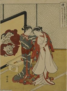 Woodblock — Suzuki Harunobu