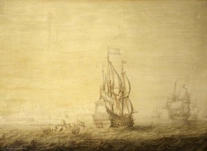 A Dutch Squadron In The Sound — Heerman Witmont