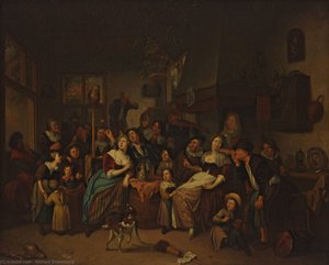 Merry company.