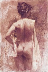 Standing Nude — Richard Schmid