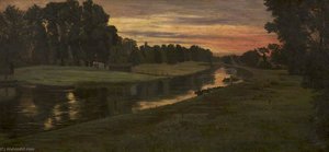 Towing Path, Sunbury On Thames — Edwin Edwards