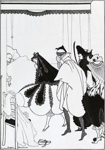 The Death Of Pierrot — Aubrey Vincent Beardsley