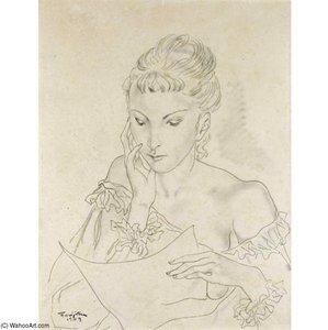 La Lettre — Léonard Tsuguharu Foujita
