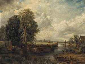 View On The Stour Near Dedham — Frederick Waters (william) Watts