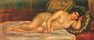 Reclining Nude (gabrielle) — Pierre-auguste Renoir