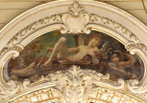 Angel With A Trumpet — Gustav Klimt, Vienna Secession