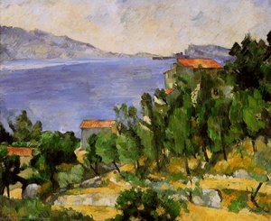 The Bay Of L'estaque From The East — Paul Cézanne, Post-impressionism