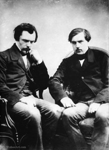 Portraits Edmond Et Jules Goncourt — Félix Nadar