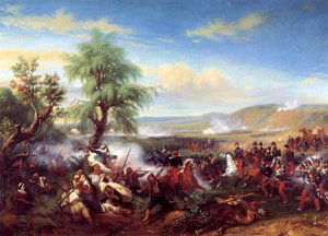 Combat De L´habra — Léon Jean Bazille Perrault