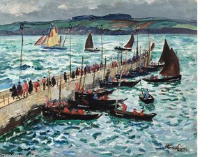 The Breakwater, Circa — Richard Hayley Lever