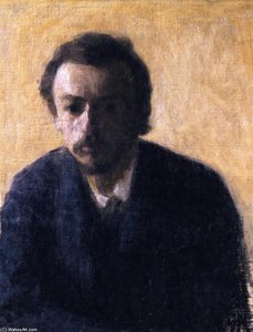 Self-portrait — Vilhelm (hammershøi)hammershoi