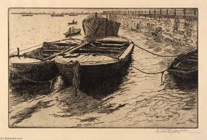 Idlers Of The Thames — Bertha Evelyn Jaques