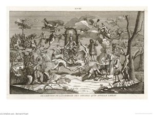 Picart Satan Presides While Dancers Cavort Before Him — Bernard Picart
