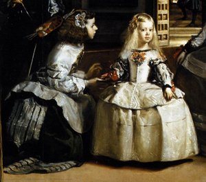 Las Meninas (detail) — Diego Rodríguez De Silva Y Velázquez, Barock