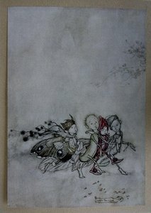Midsummer Bw — Arthur Rackham