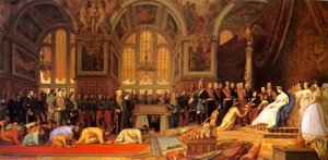 The Reception Of The Siamese Ambassadors At Fontainebleau — Jean-léon Gérôme