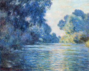 Morning On The Seine At Giverny 02 — Claude Monet, Impressionism