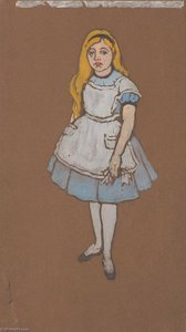 Alice (costume design for Alice in Wonderland, 1915)