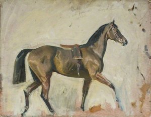 A Bay Horse — Sir Alfred James Munnings